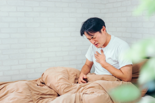 胸の違和感、圧迫感